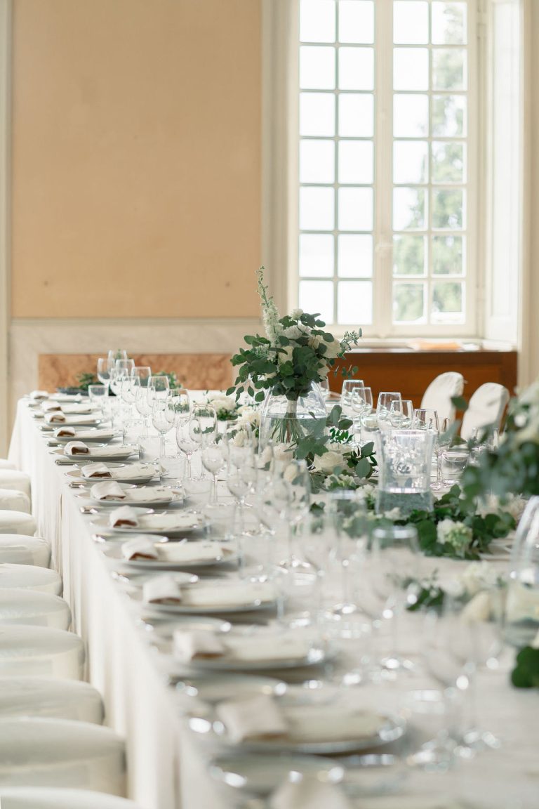 Table Setting Villa Cipressi Lake Como