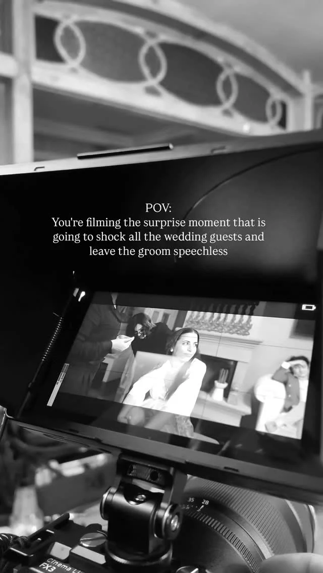 The moment that left the groom and everyone else speechless! 

#weddingfilms #weddingfilmmaker #weddingcinematography